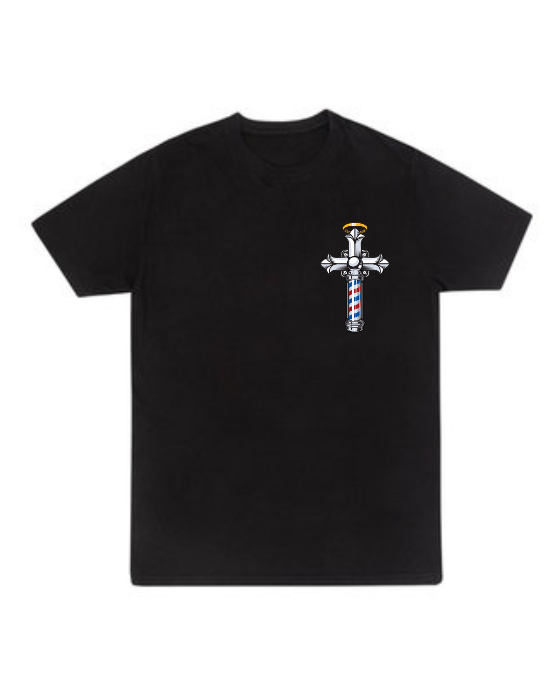 ✝️ Jesus Saves, I Fade Tee – Faith Meets the Fade